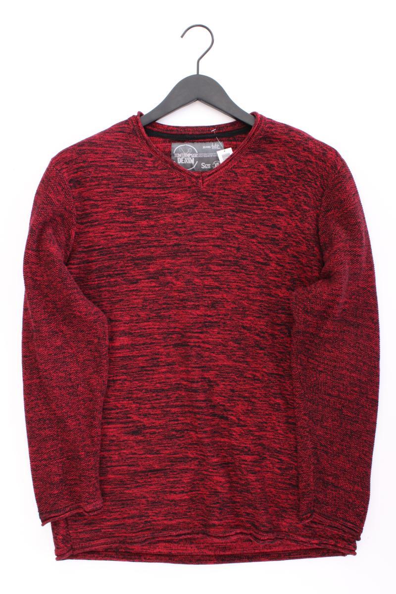 Jeans Fritz Strickpullover für Herren Gr. XL rot aus Baumwolle