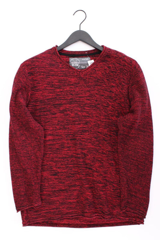 Jeans Fritz Strickpullover für Herren Gr. XL rot aus Baumwolle