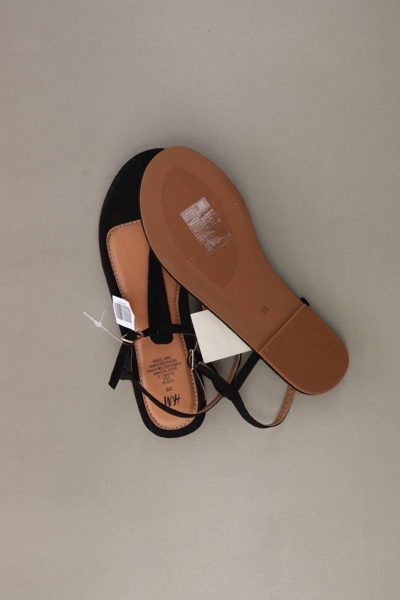 H&M Sandalen Gr. 39 neu mit Etikett schwarz
