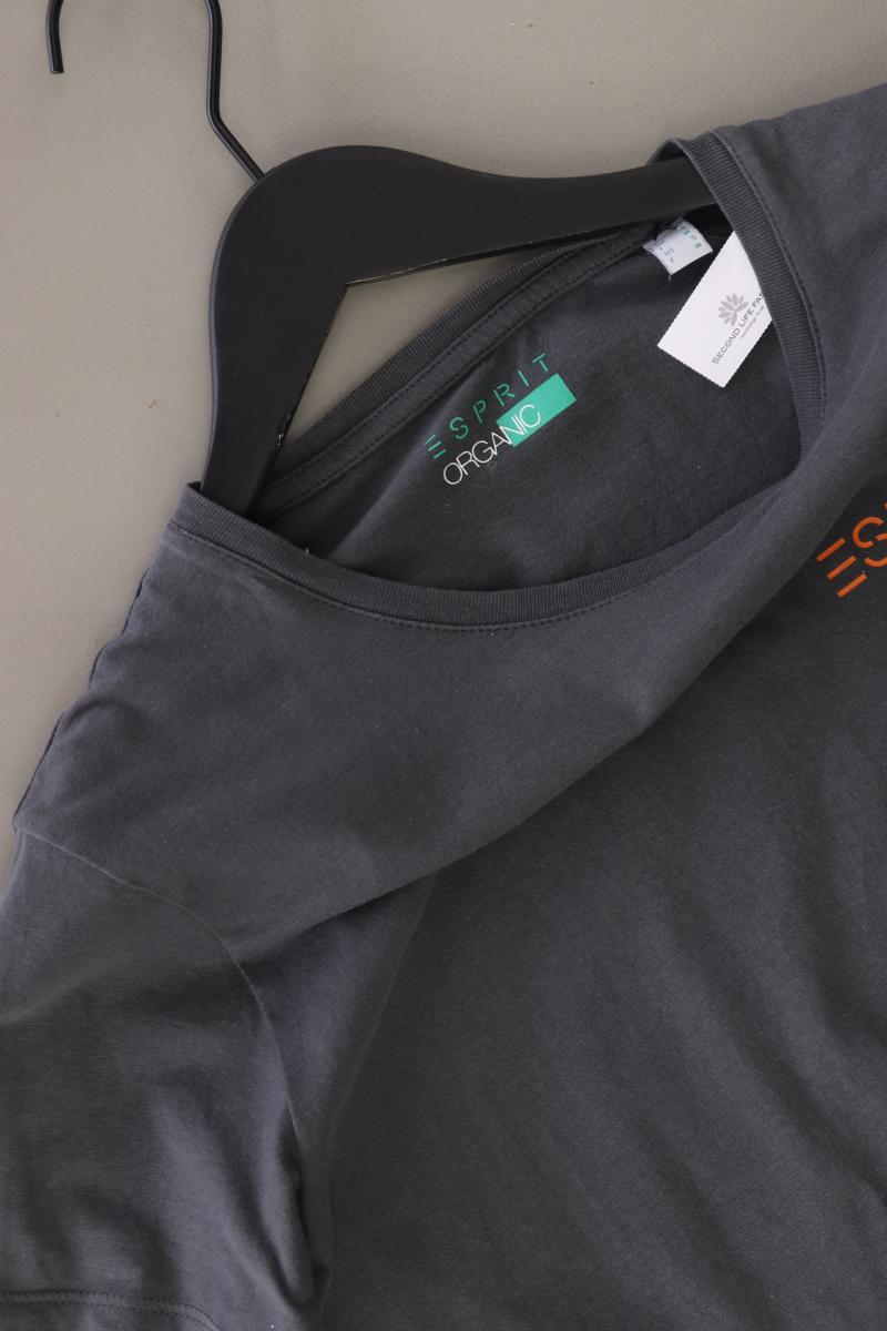 Esprit Organic T-Shirt Gr. S Kurzarm grau aus Baumwolle