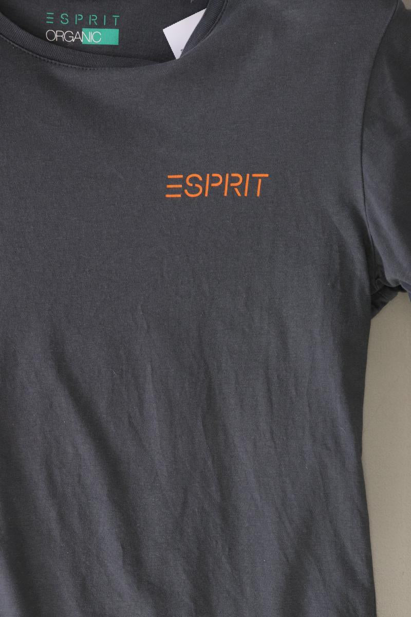 Esprit Organic T-Shirt Gr. S Kurzarm grau aus Baumwolle