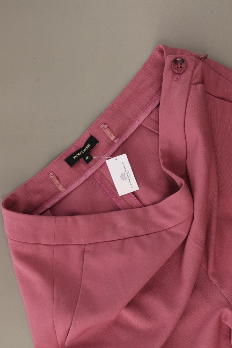More&More Stoffhose Gr. 36 rosa aus Polyester