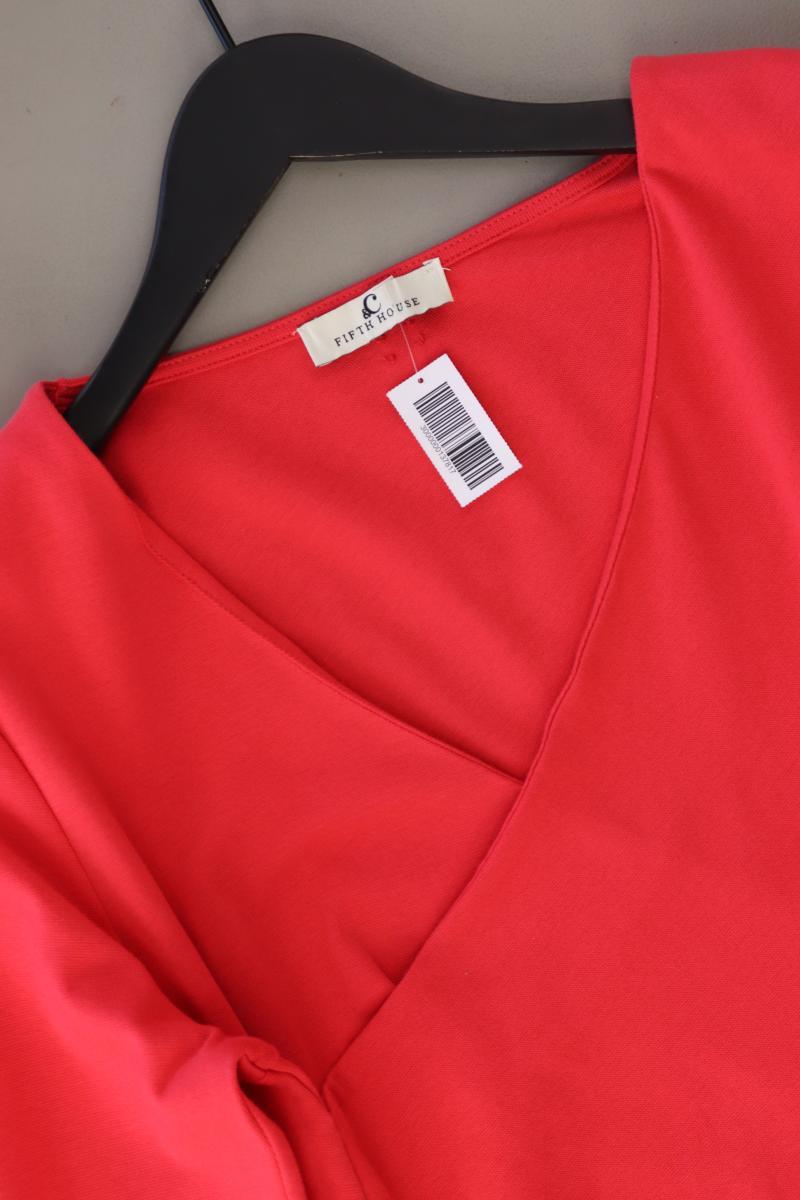 FIFTH HOUSE Kurzarmkleid Gr. 38 rot