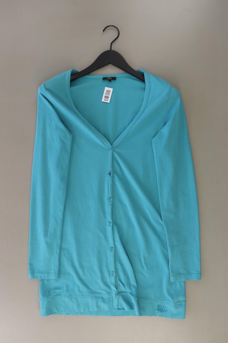 DIDI Strickjacke Gr. 36 Langarm türkis