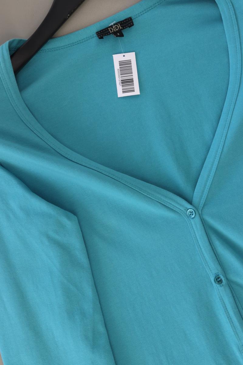 DIDI Strickjacke Gr. 36 Langarm türkis