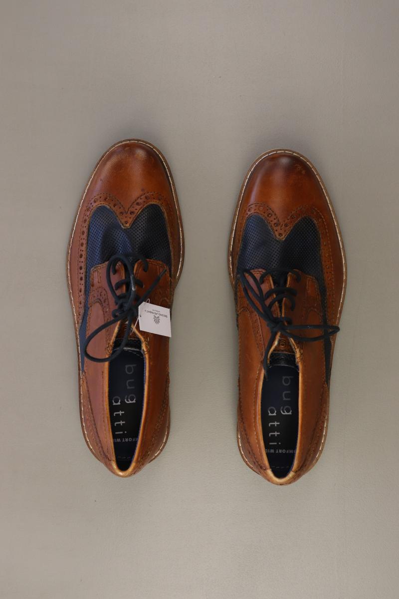 Bugatti Schuhe für Herren Gr. 42 braun aus Leder