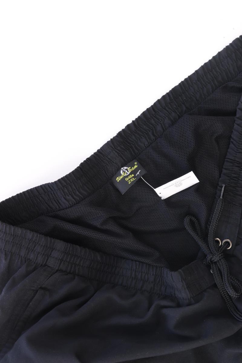 Uncle Sam Badeshorts für Herren Gr. XXL schwarz aus Polyester