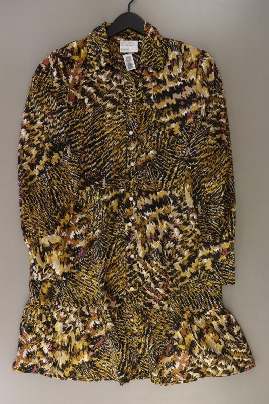 Langarmkleid Gr. M mehrfarbig