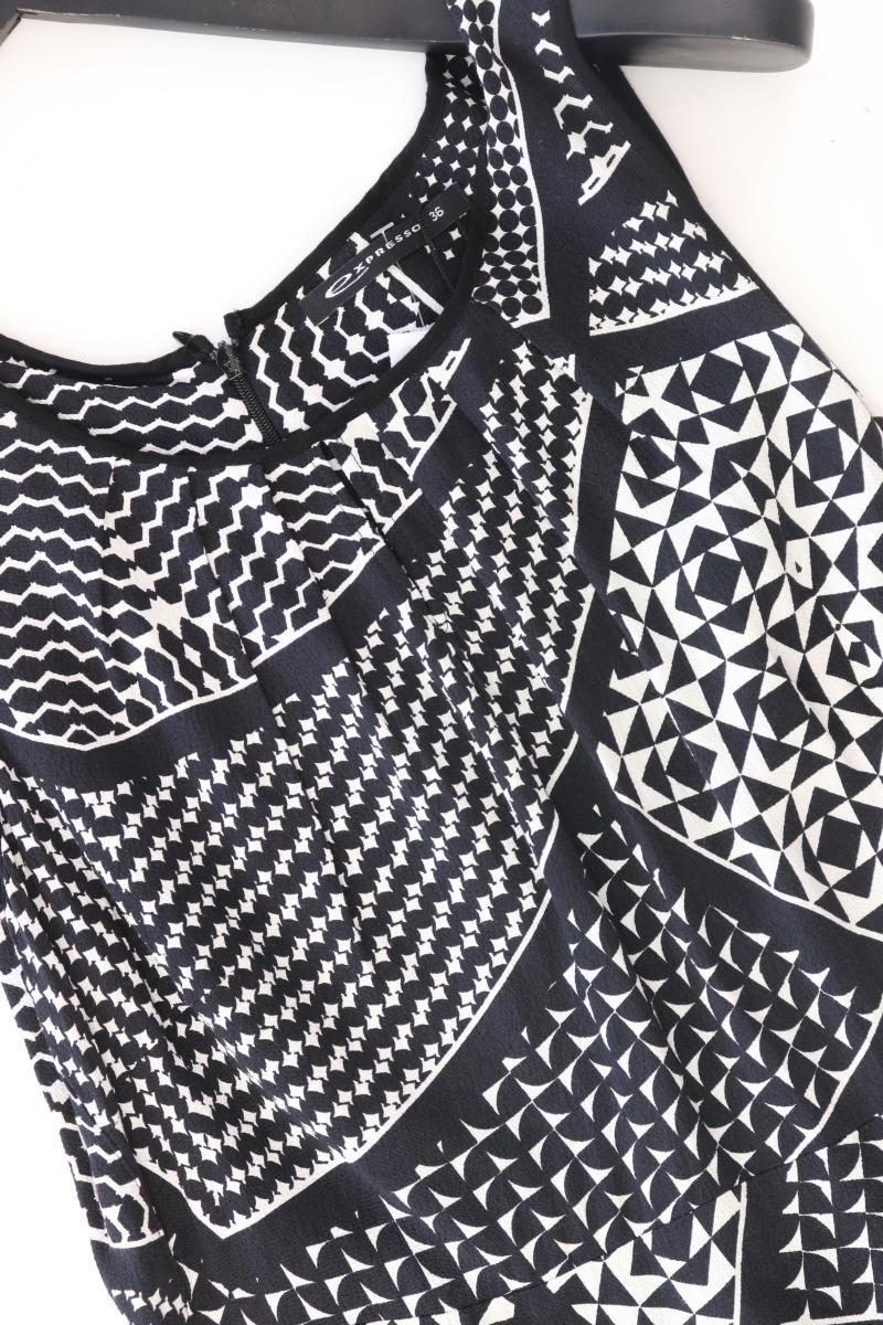 Expresso Maxikleid Gr. 36 Ärmellos schwarz