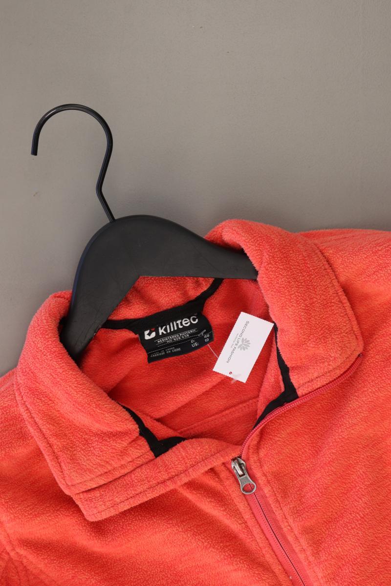 Killtec Fleecejacke Gr. 40 orange aus Polyester