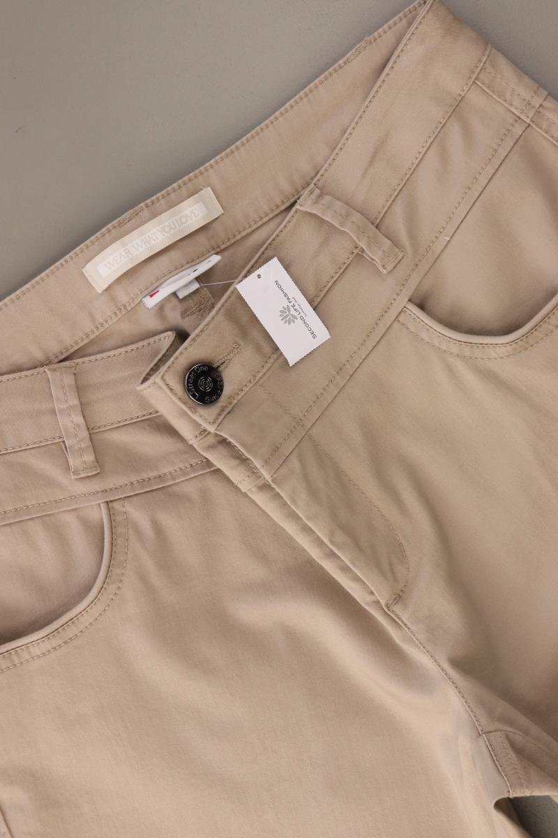 Street One 7/8 Hose Gr. 38/L22 creme aus Baumwolle