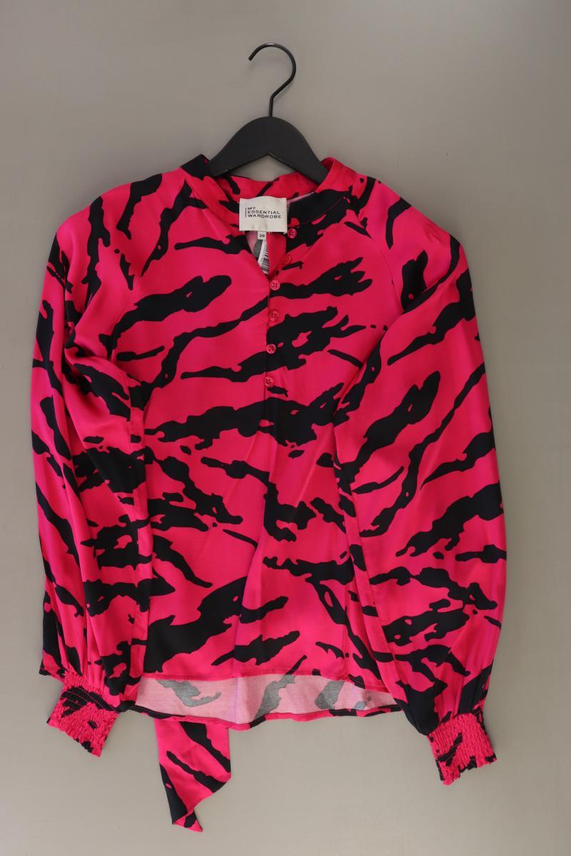 my essential wardrobe Langarmbluse Gr. 36 camouflage pink