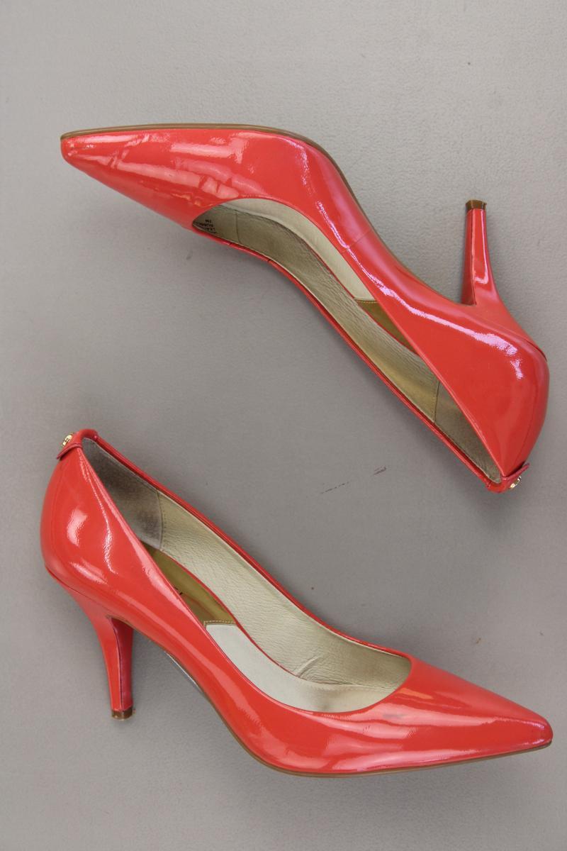 Michael Kors Pumps Gr. 38 rot aus Leder