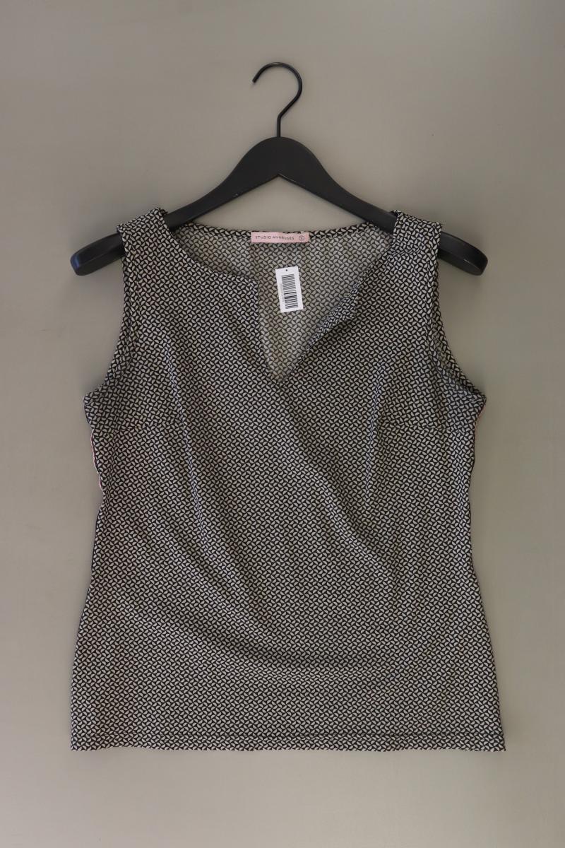 Studio Anneloes Ärmellose Bluse Gr. S grau aus Polyamid