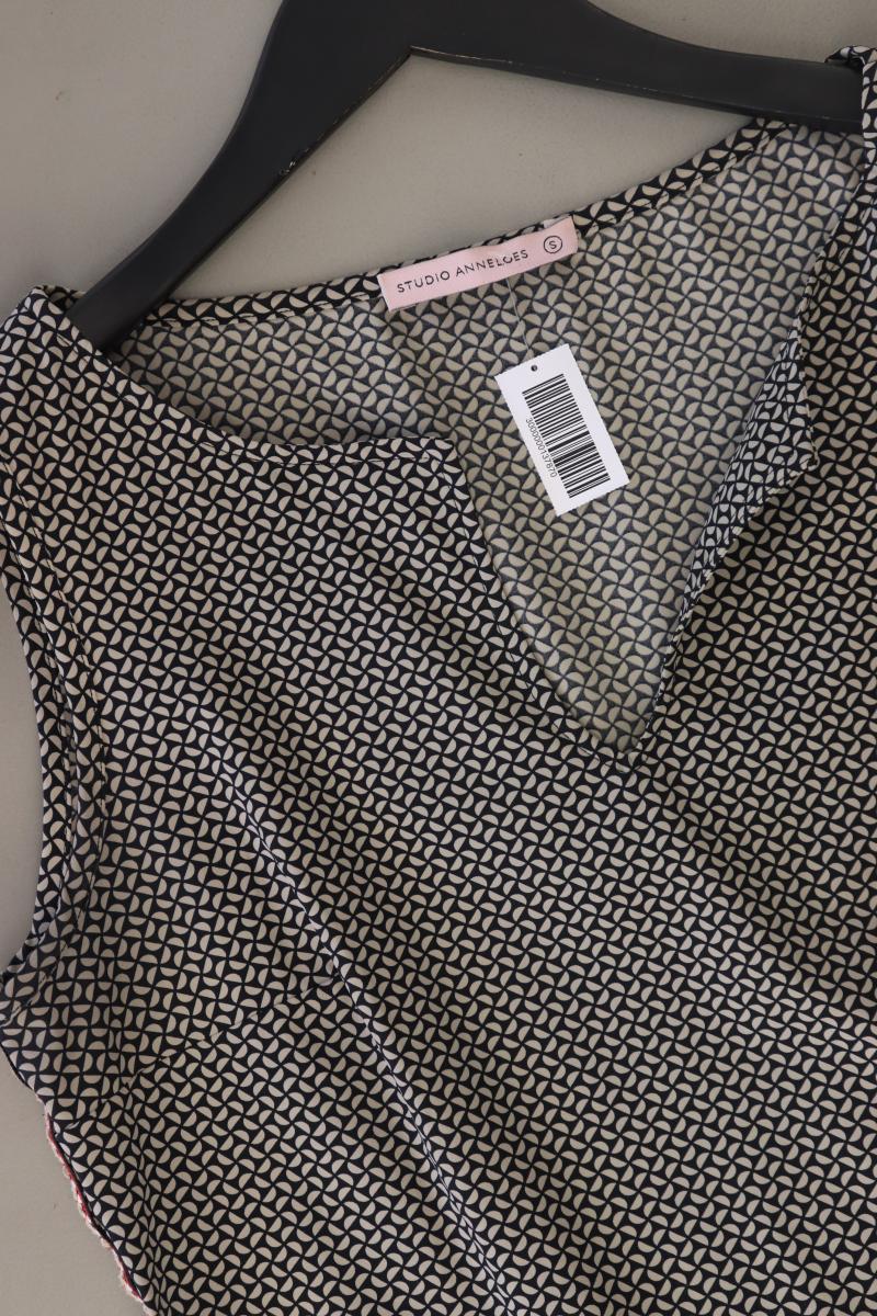 Studio Anneloes Ärmellose Bluse Gr. S grau aus Polyamid