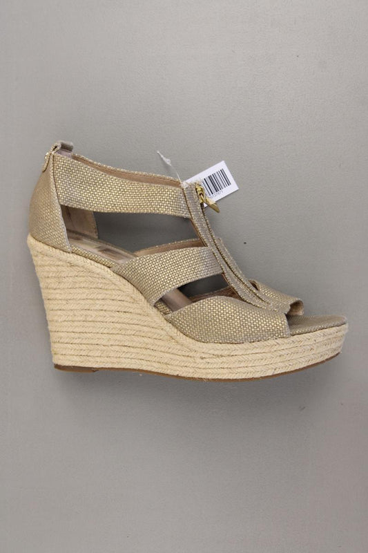 Michael Kors Sandaletten mit Keilabsatz Gr. 40 gold
