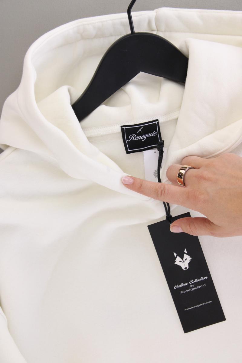 Hoodie für Herren Gr. XL neu mit Etikett creme aus Baumwolle