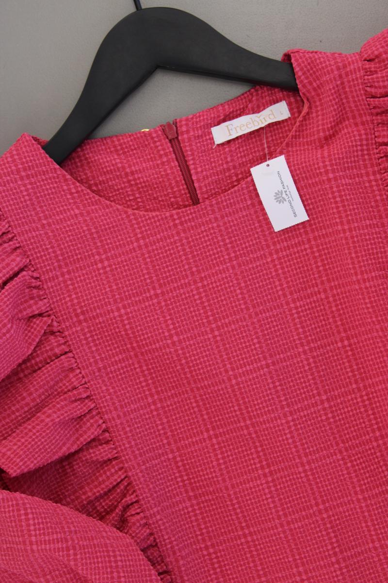 Freebird Midikleid Gr. L 3/4 Ärmel pink aus Polyester
