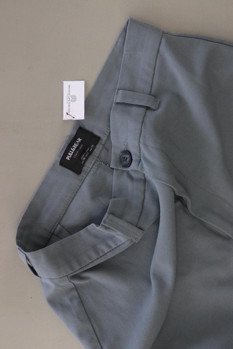 Pull&Bear Stoffhose Gr. 36 grau aus Polyester