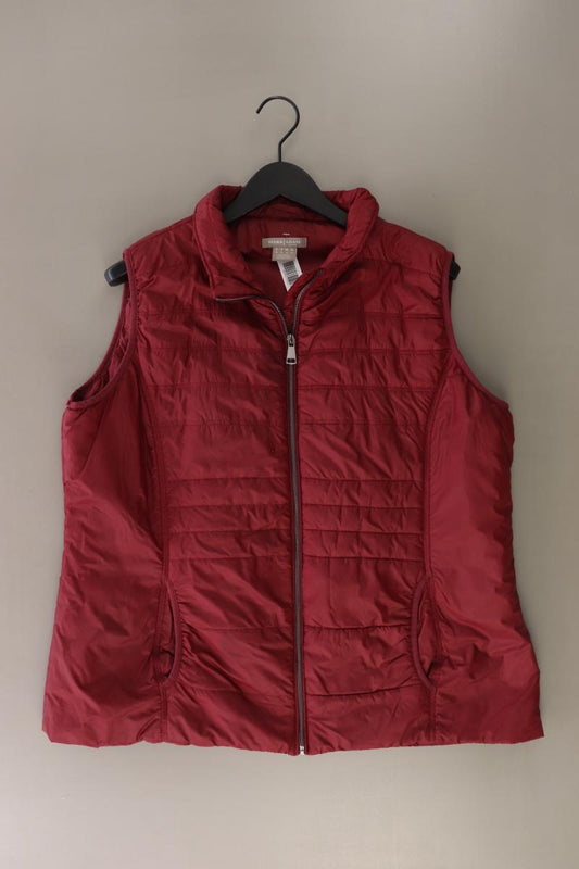 MARK ADAM Steppweste Gr. 48 rot aus Polyester