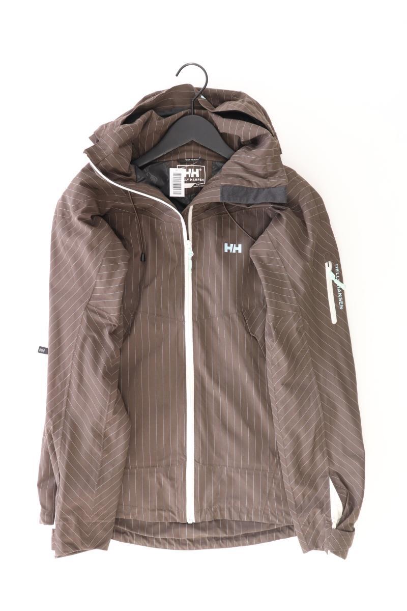 Helly Hansen Kapuzenjacke Gr. L gestreift braun aus Polyamid