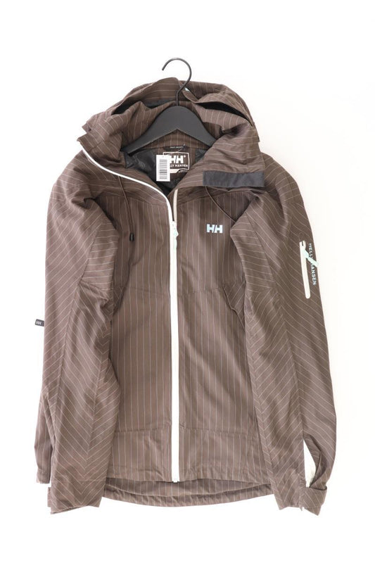Helly Hansen Kapuzenjacke Gr. L gestreift braun aus Polyamid