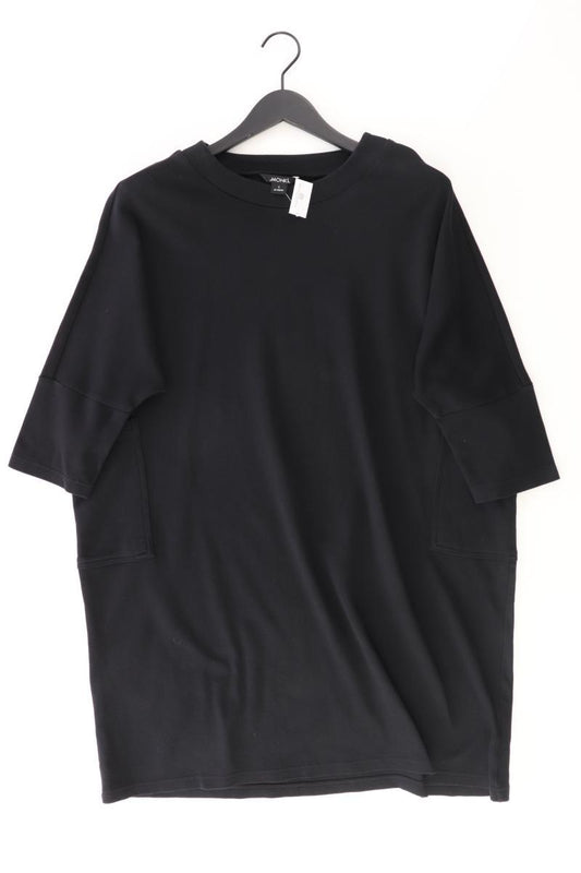 Monki T-shirt kleid Gr. L 3/4 Ärmel schwarz aus Baumwolle