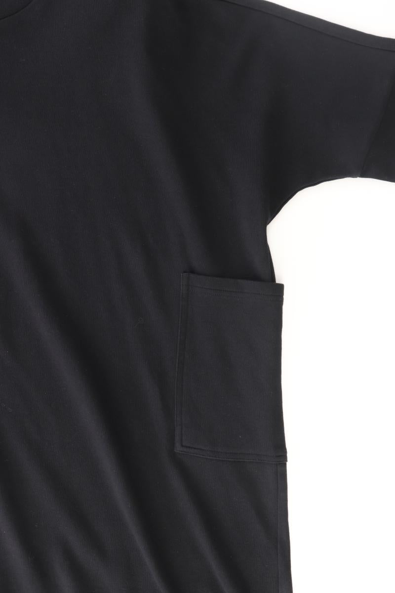 Monki T-shirt kleid Gr. L 3/4 Ärmel schwarz aus Baumwolle