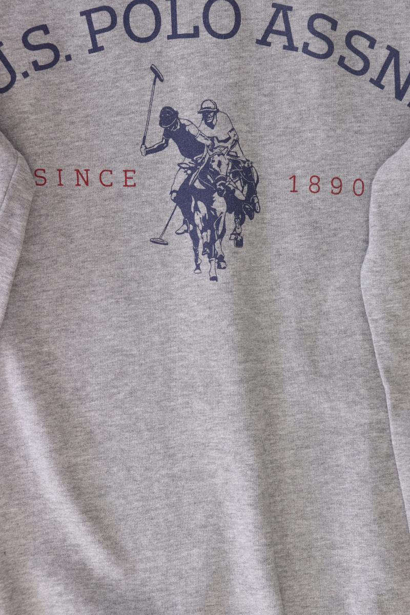 U.S. Polo Assn Langarmpullover für Herren Gr. XXL grau aus Baumwolle