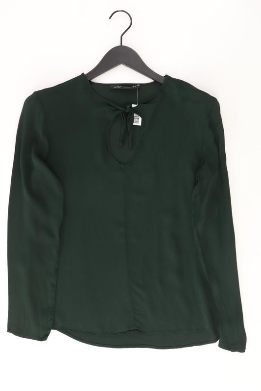 Zara Langarmbluse Gr. M olivgrün