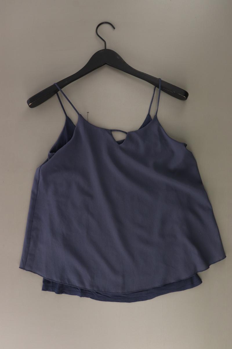 edc by Esprit Spaghetti-Top Gr. S blau aus Polyester