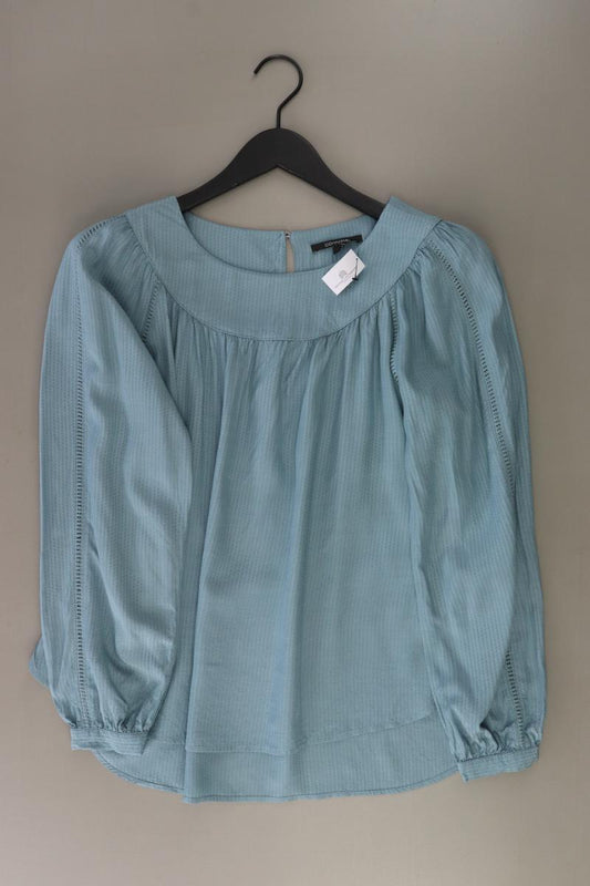 comma, Langarmbluse Gr. 36 blau aus Viskose