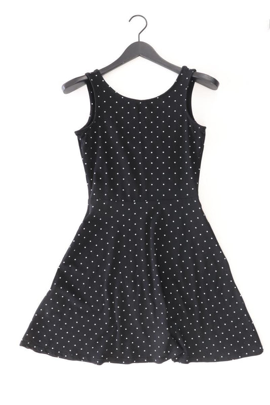 edc by Esprit Trägerkleid Gr. XS gepunktet schwarz