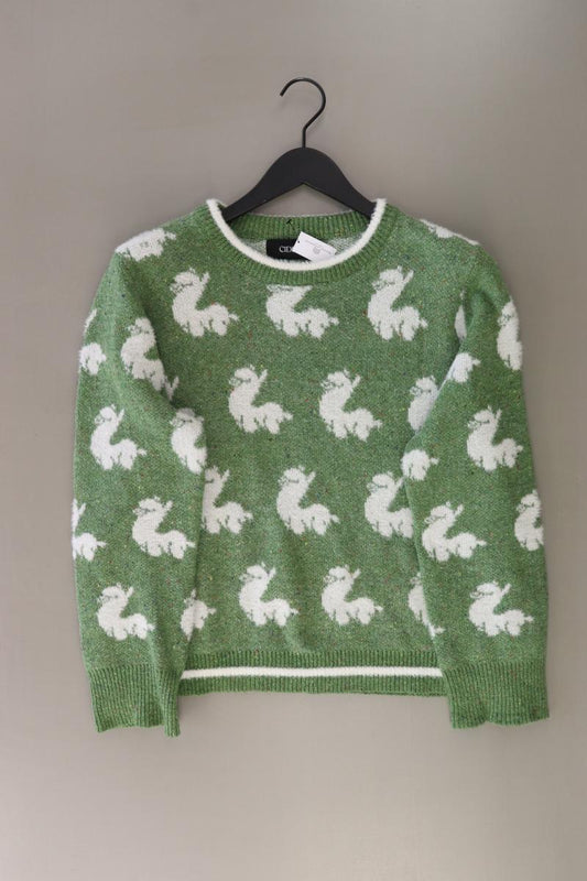 Cider Pullover mit Alpakamuster Gr. L grün