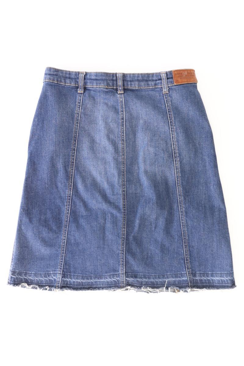 Esprit Jeansrock Gr. 36 blau aus Baumwolle
