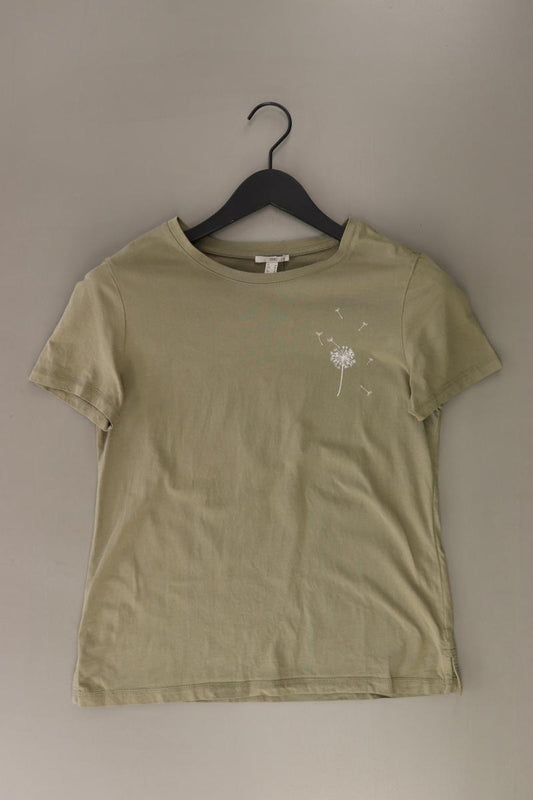 edc by Esprit T-Shirt Gr. M Kurzarm grün aus Baumwolle
