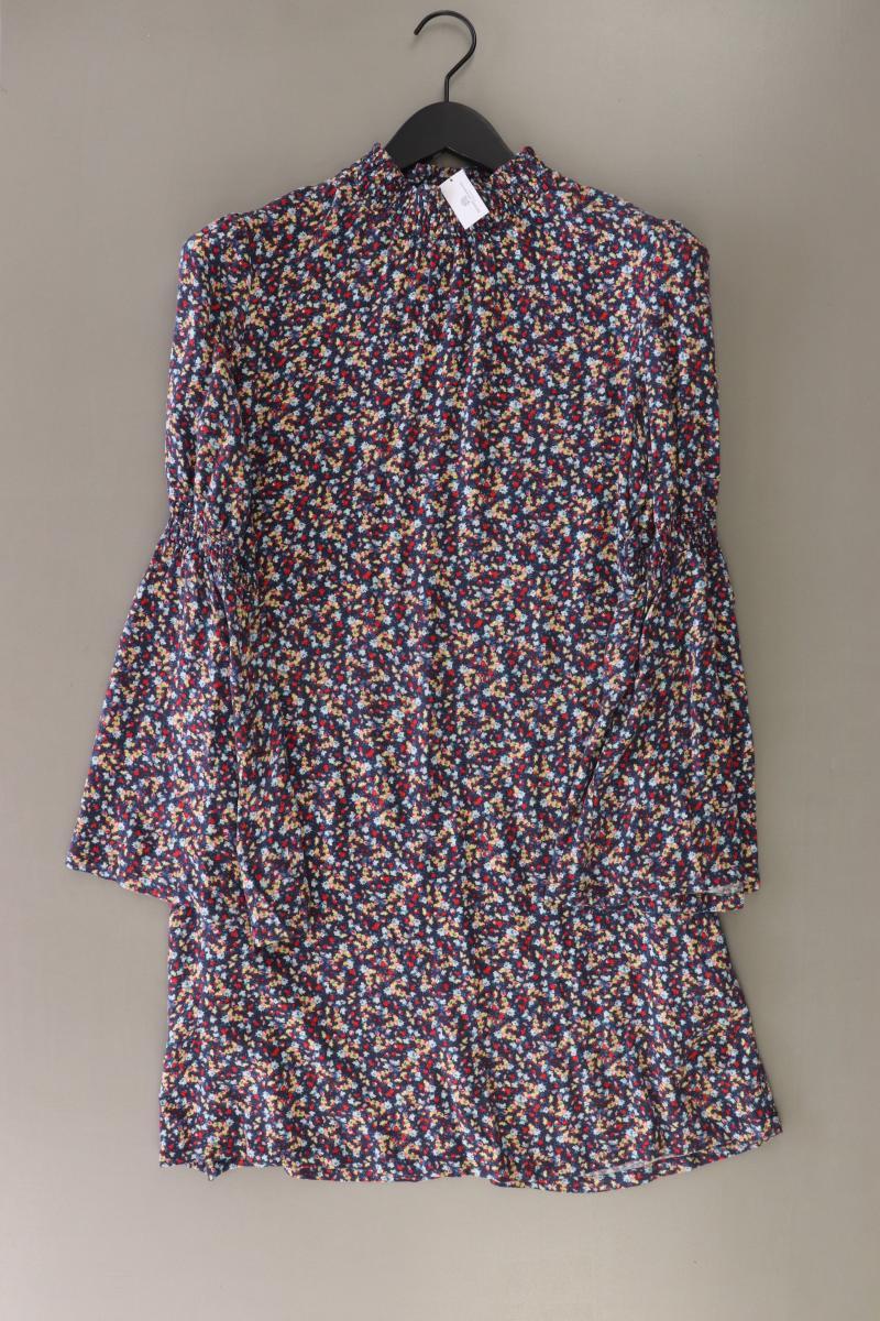 edc by Esprit Langarmkleid Gr. 36 mit Blumenmuster mehrfarbig aus Viskose