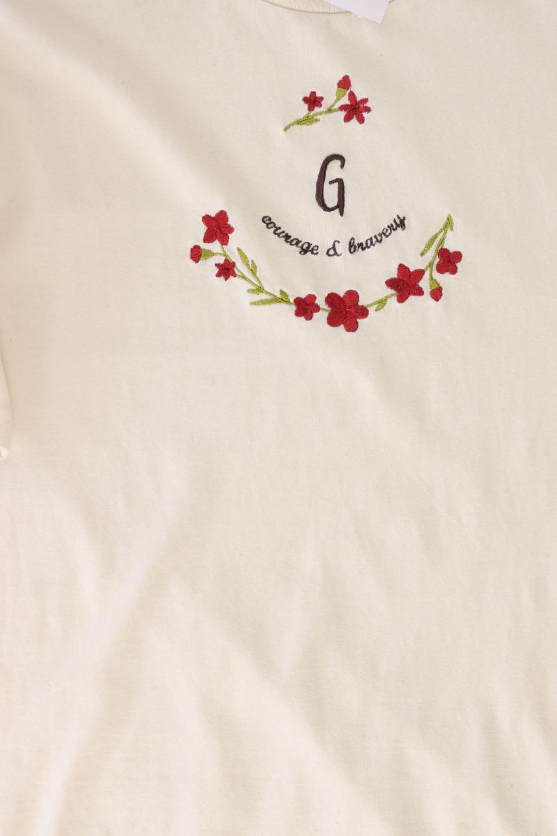 STANLEY/STELLA T-Shirt Gr. M Kurzarm creme aus Baumwolle