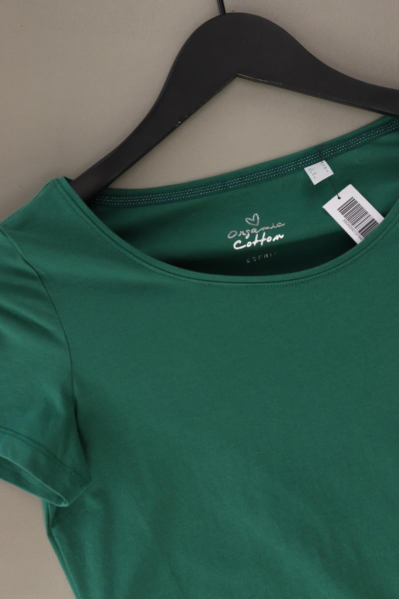 Esprit T-Shirt Gr. M Kurzarm grün aus Baumwolle