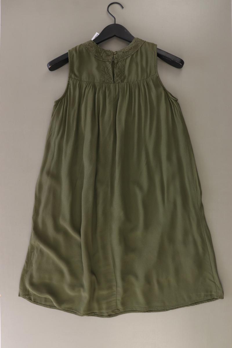 edc by Esprit Trägerkleid Gr. 34 Ärmellos olivgrün aus Viskose