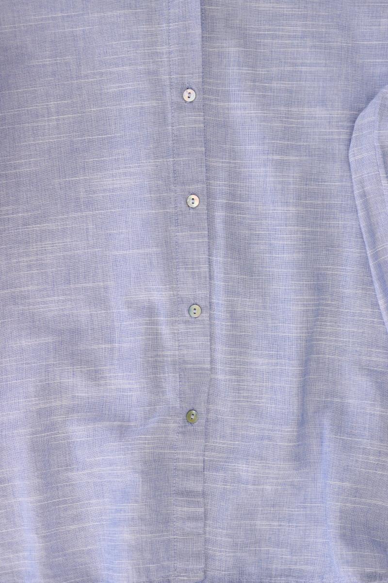 Esprit Langarmbluse Gr. 36 blau aus Baumwolle