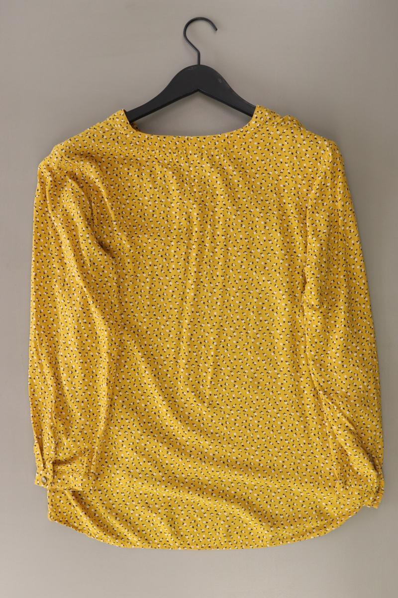 edc by Esprit Langarmbluse Gr. XL gelb aus Viskose