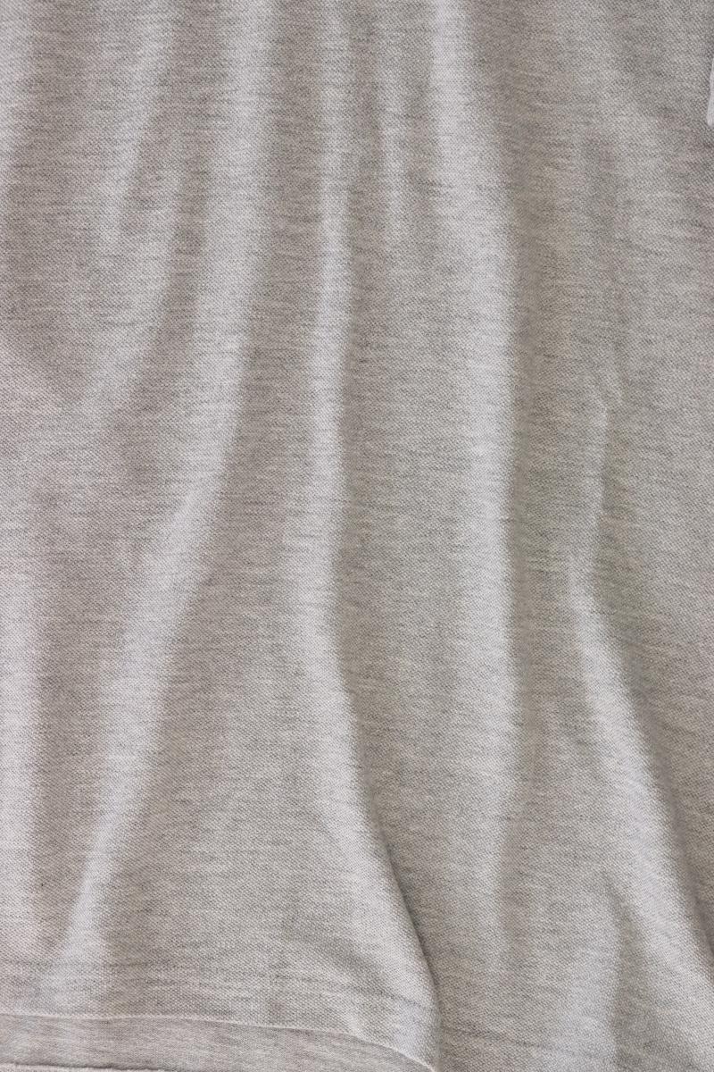 hummel Poloshirt für Herren Gr. XXXL Kurzarm grau aus Viskose
