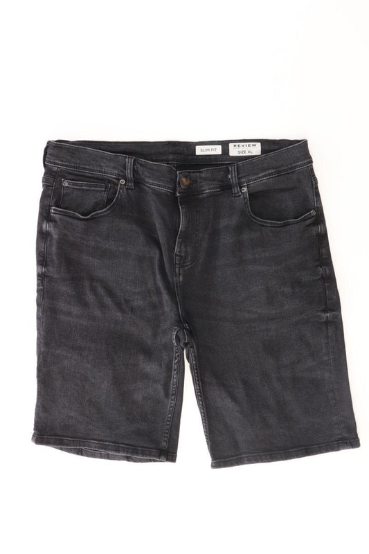Review Jeansshorts für Herren Gr. XL schwarz aus Baumwolle