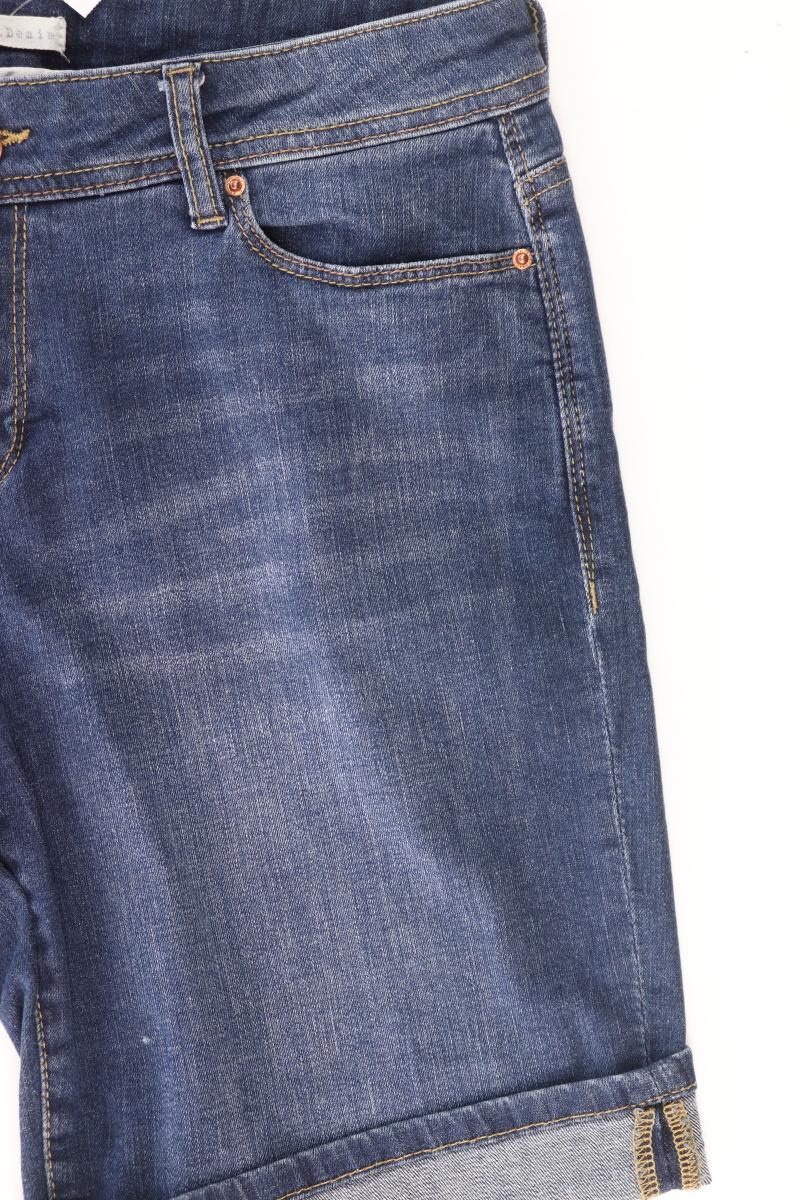 Esprit Jeansshorts Gr. W28 blau aus Baumwolle