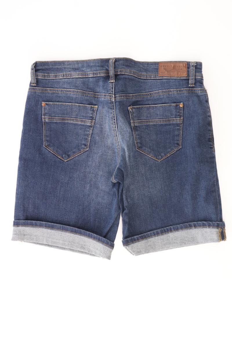 Esprit Jeansshorts Gr. W28 blau aus Baumwolle