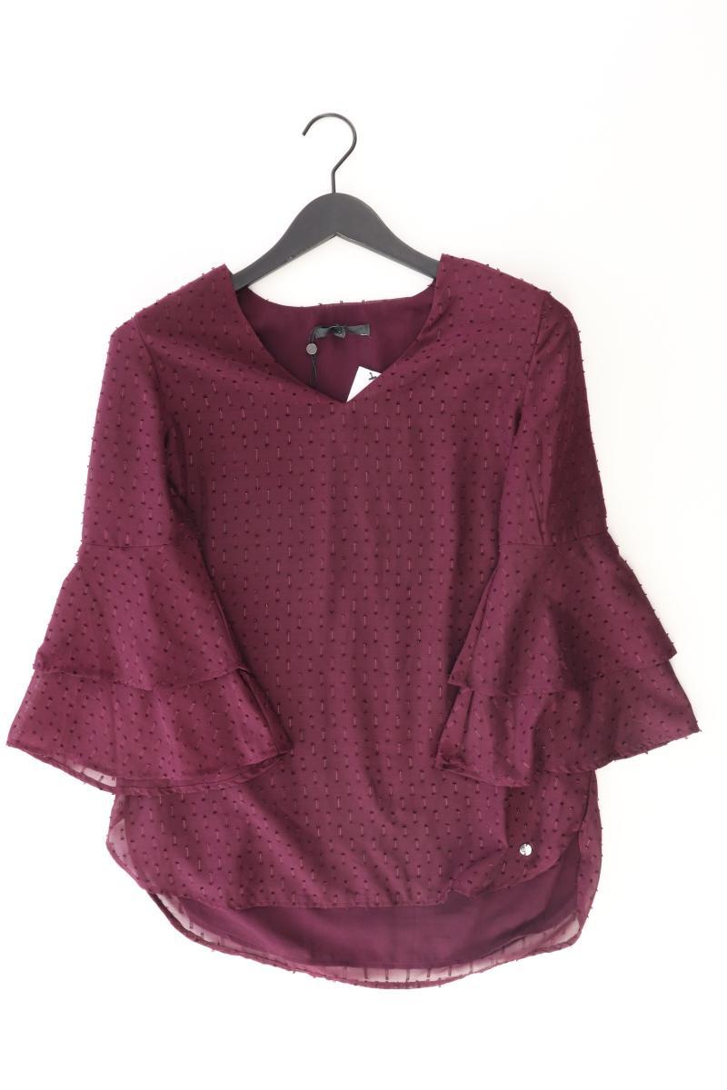 She Regular Bluse Gr. 38 3/4 Ärmel rot aus Polyester