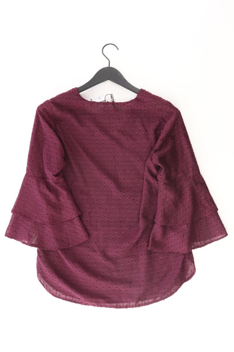She Regular Bluse Gr. 38 3/4 Ärmel rot aus Polyester