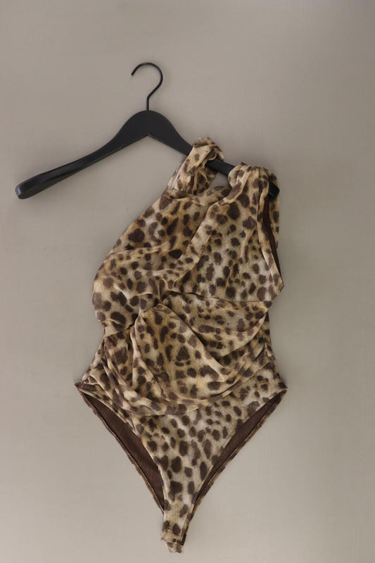 Zara Trägertop Gr. L mit Tierdruck braun