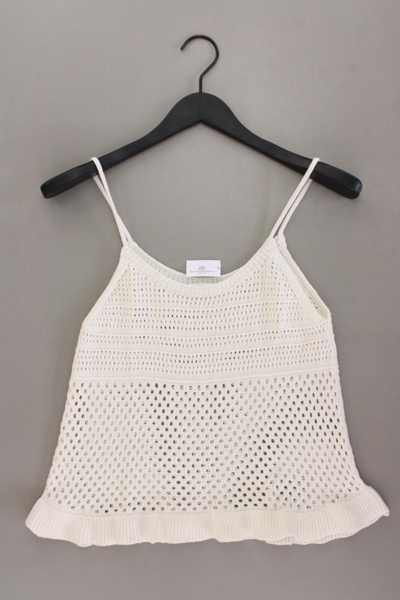 Mango Stricktop Gr. M neuwertig creme